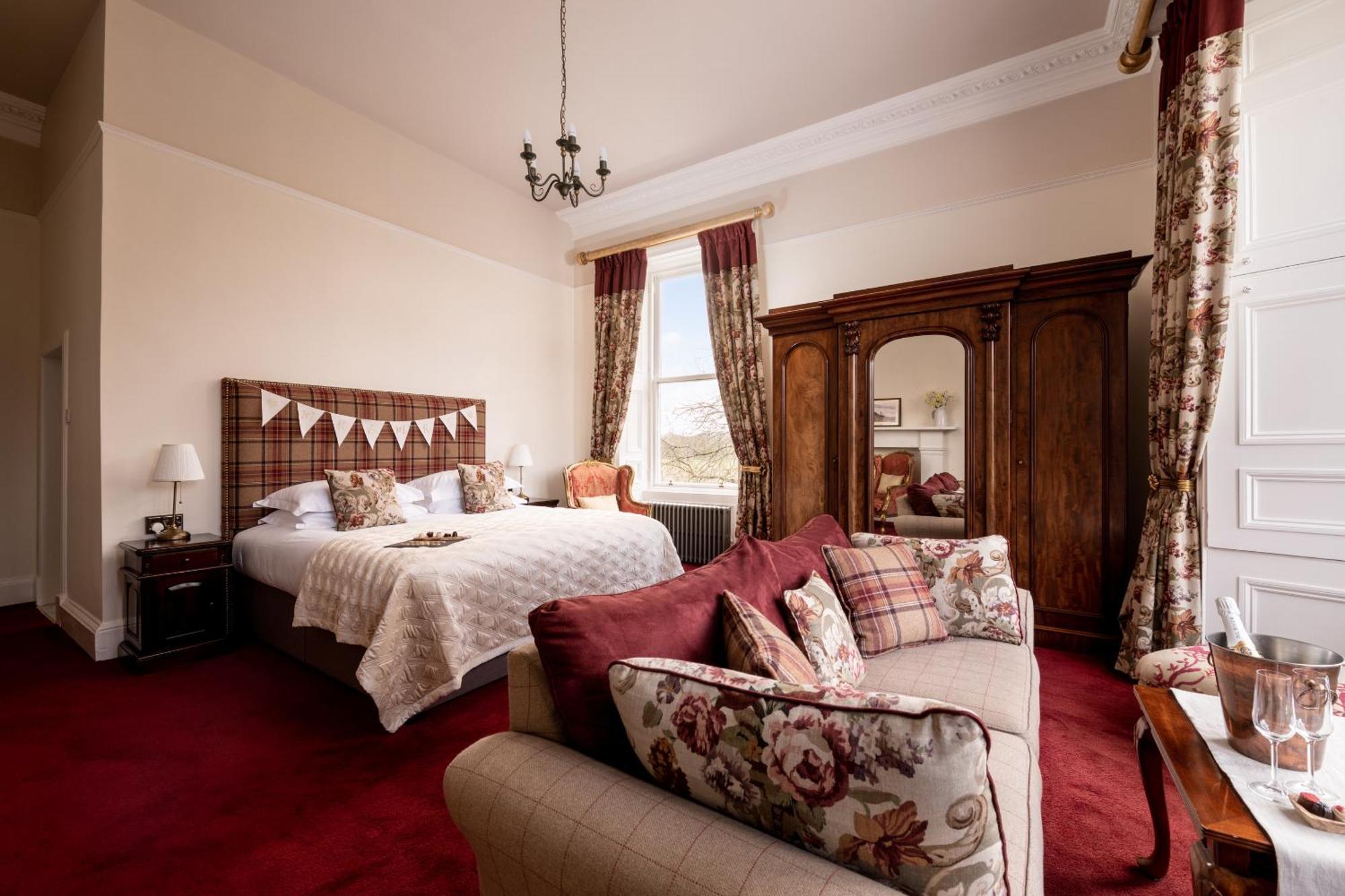 Nithbank Country Estate 5 Star Gold Bed and Breakfast Thornhill  Esterno foto