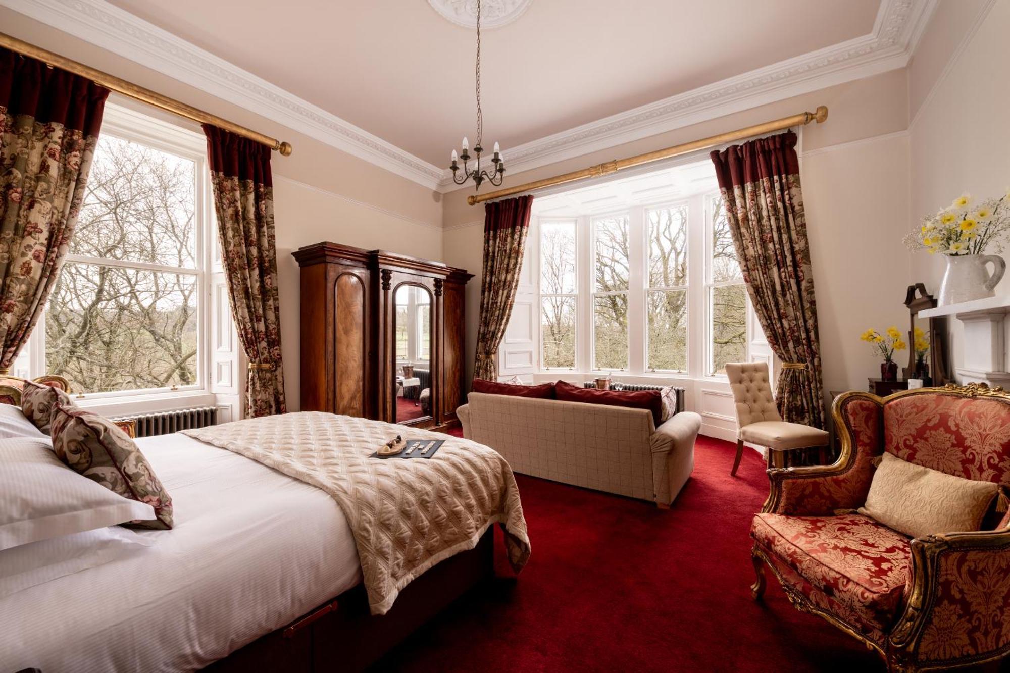 Nithbank Country Estate 5 Star Gold Bed and Breakfast Thornhill  Esterno foto